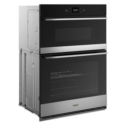 Whirlpool WOEC5930LZ 6.4 Total Cu. Ft. Combo Wall Oven with Air Fry When Connected