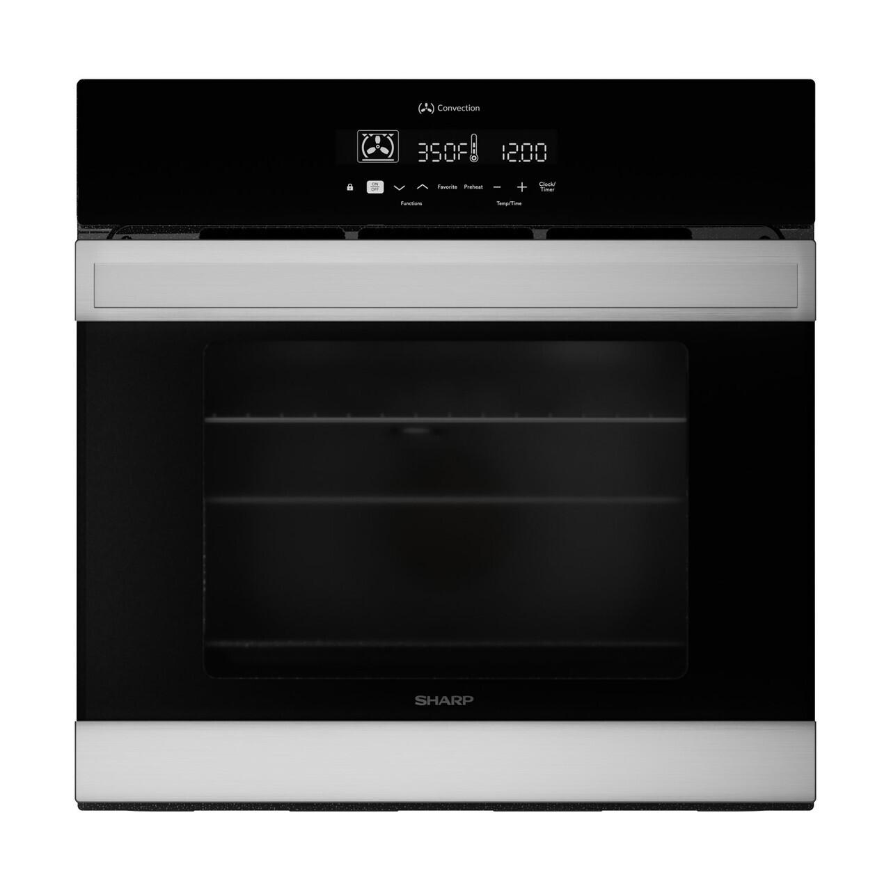 Sharp SWA2450GS 24 in. Stainless Steel European Convection Built-In Single Wall Oven