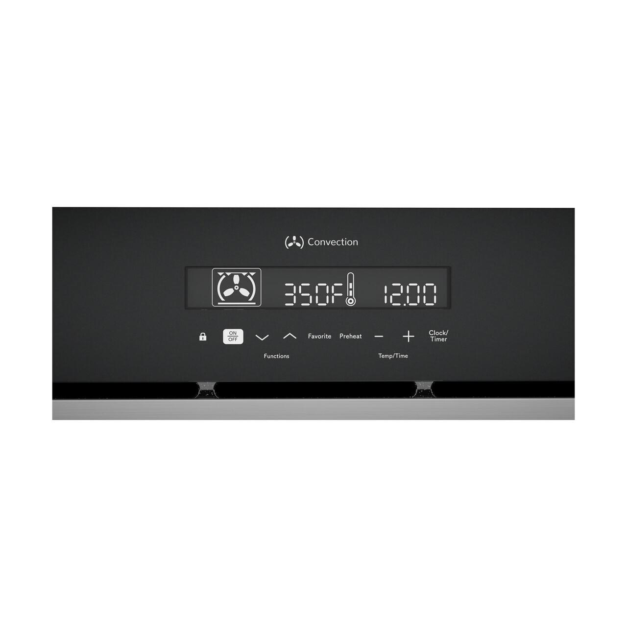 Sharp SWA2450GS 24 in. Stainless Steel European Convection Built-In Single Wall Oven