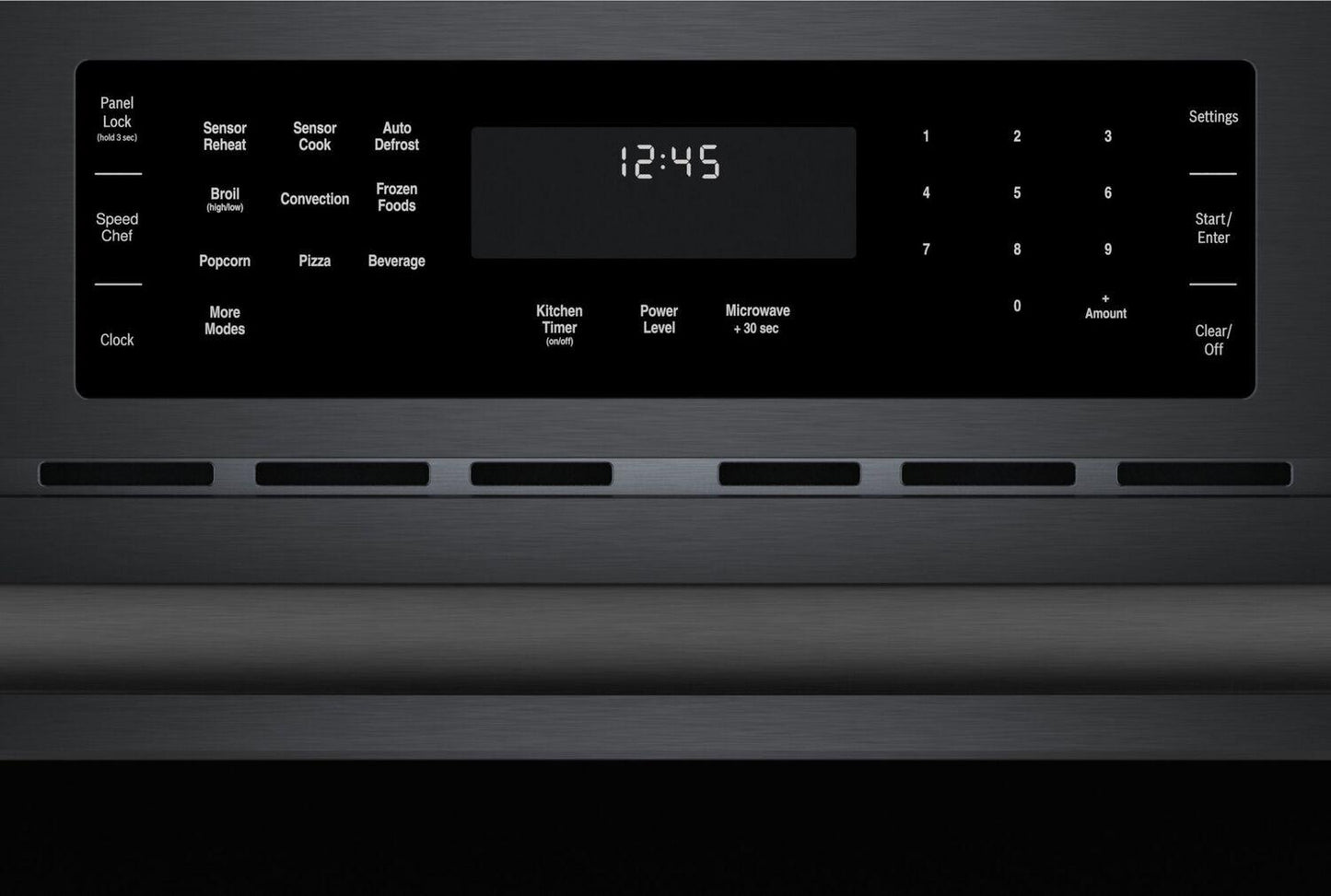 Bosch HMC80242UC 800 Series, Speed Oven, 30'', Black stainless steel