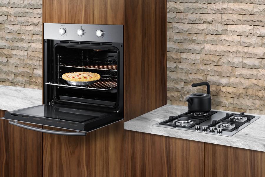 Summit SGW243SS 24 Wide Gas Wall Oven