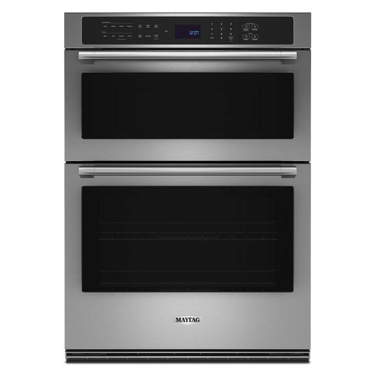 Maytag MOEC6030LZ 30-inch Wall Oven Microwave Combo with Air Fry and Basket - 6.4 cu. ft.
