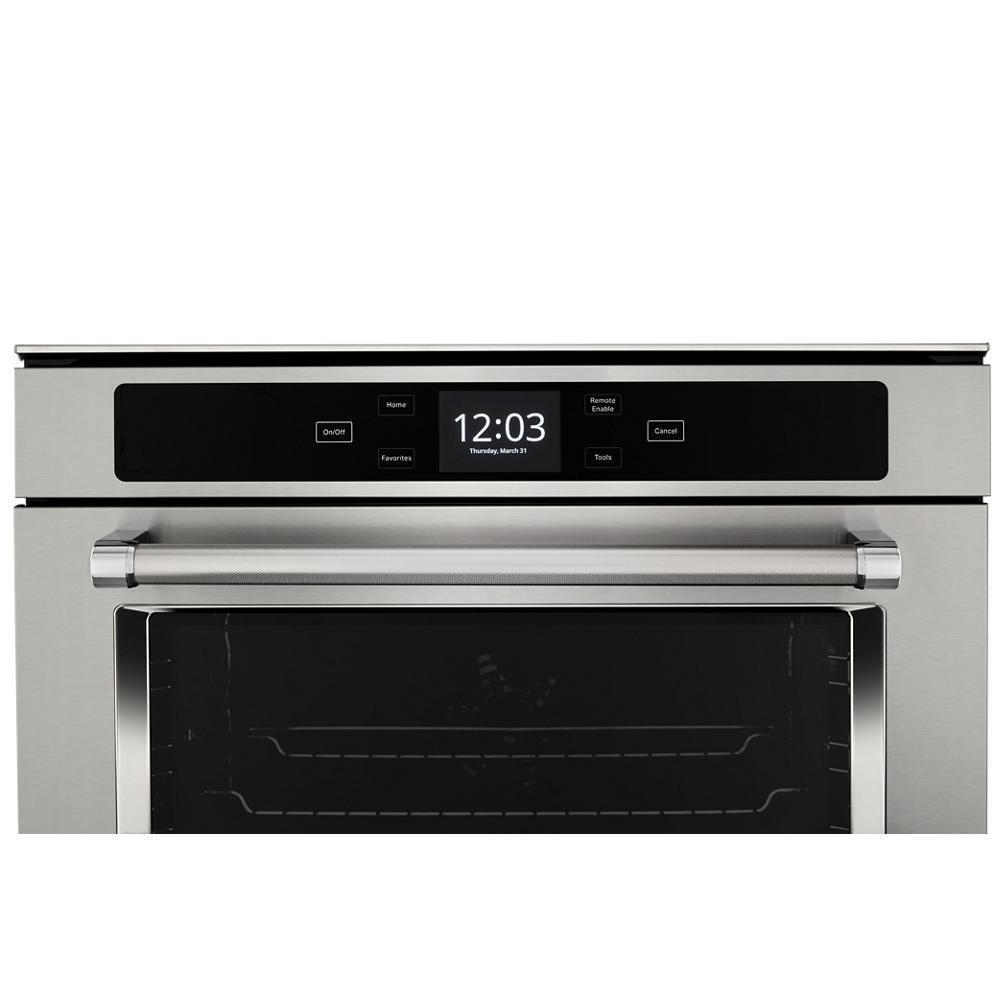 Kitchenaid KOSC504PPS 24 Smart Single Wall Oven with True Convection
