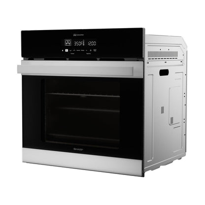 Sharp SWA2450GS 24 in. Stainless Steel European Convection Built-In Single Wall Oven