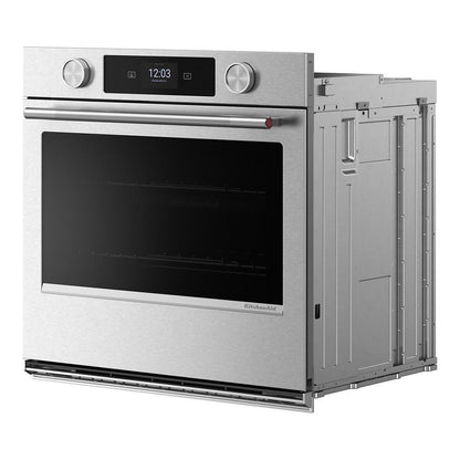 Kitchenaid KOES730SPS 30-inch Smart Electric Single Wall Oven with Assisted Cooking Modes - PrintShield™ Finish