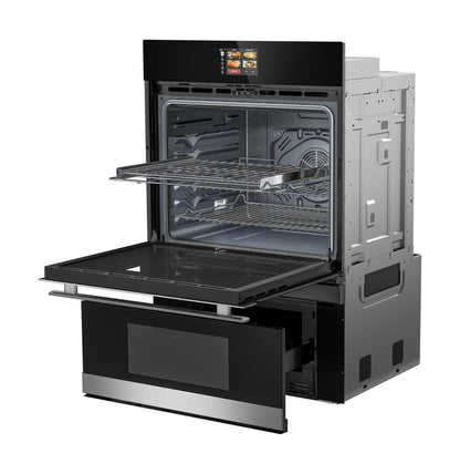 Sharp SWB3085HS 30 in. Smart Convection Wall Oven with Microwave Drawer Oven