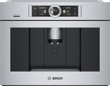 Bosch BCM8450UC 800 Series, Built-In Fully Automatic Coffee Machine, Stainless steel, Removable water tank