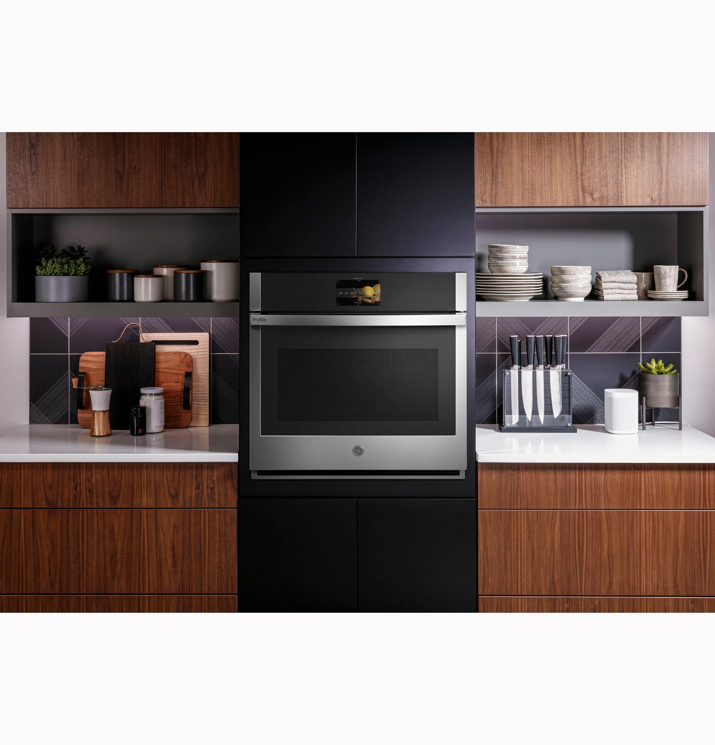 PTS7000SNSS GE Profile™ 30 Smart Built-In Convection Single Wall Oven with No Preheat Air Fry and Precision Cooking