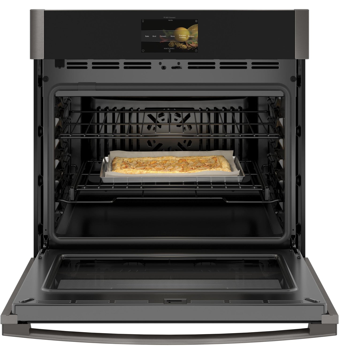 PTS7000BNTS GE Profile™ 30 Smart Built-In Convection Single Wall Oven with No Preheat Air Fry and Precision Cooking