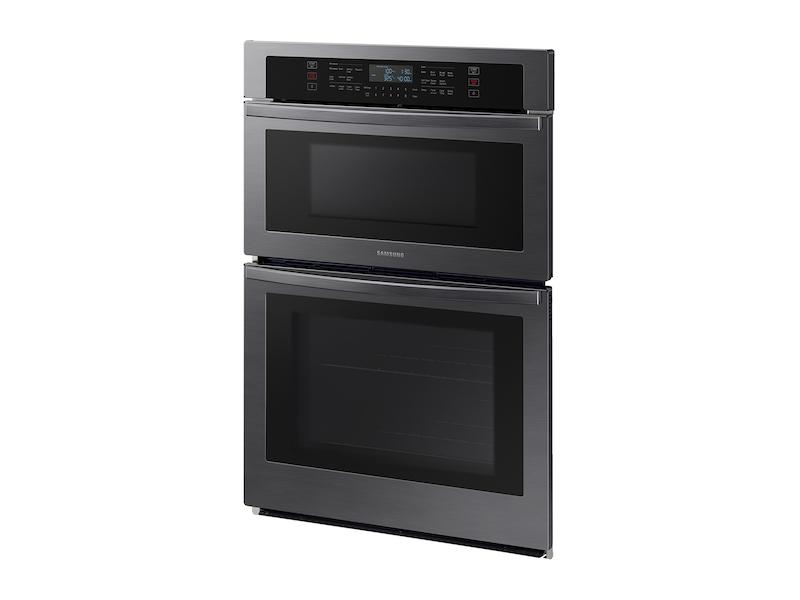 Samsung NQ70T5511DG 30 Microwave Combination Wall Oven with Wi-Fi in Black Stainless Steel