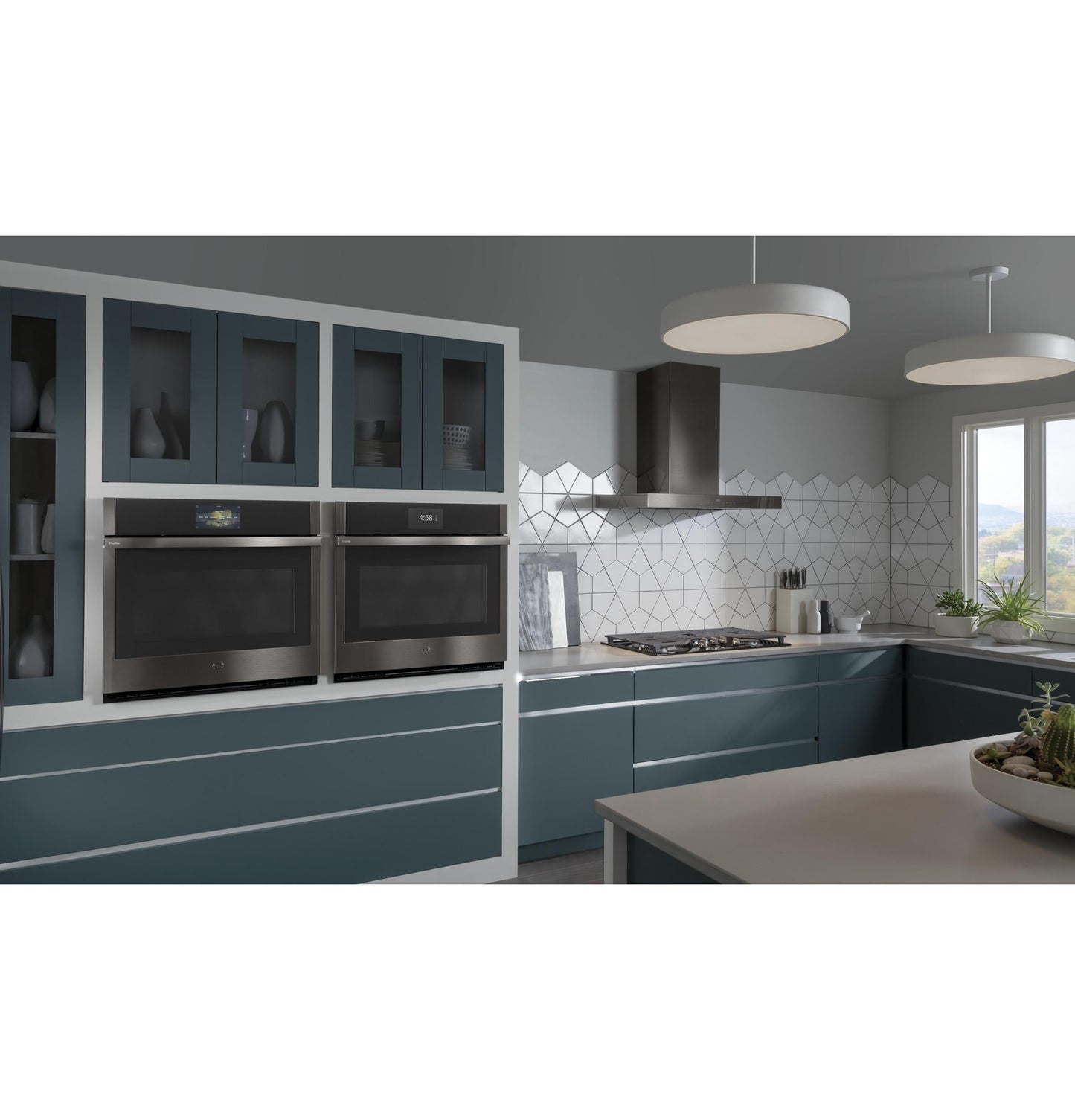 PTS7000BNTS GE Profile™ 30 Smart Built-In Convection Single Wall Oven with No Preheat Air Fry and Precision Cooking