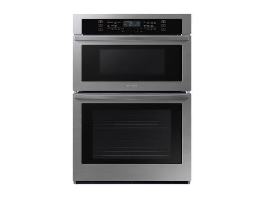 Samsung NQ70T5511DS 30 Smart Electric Wall Oven with Microwave Combination in Stainless Steel