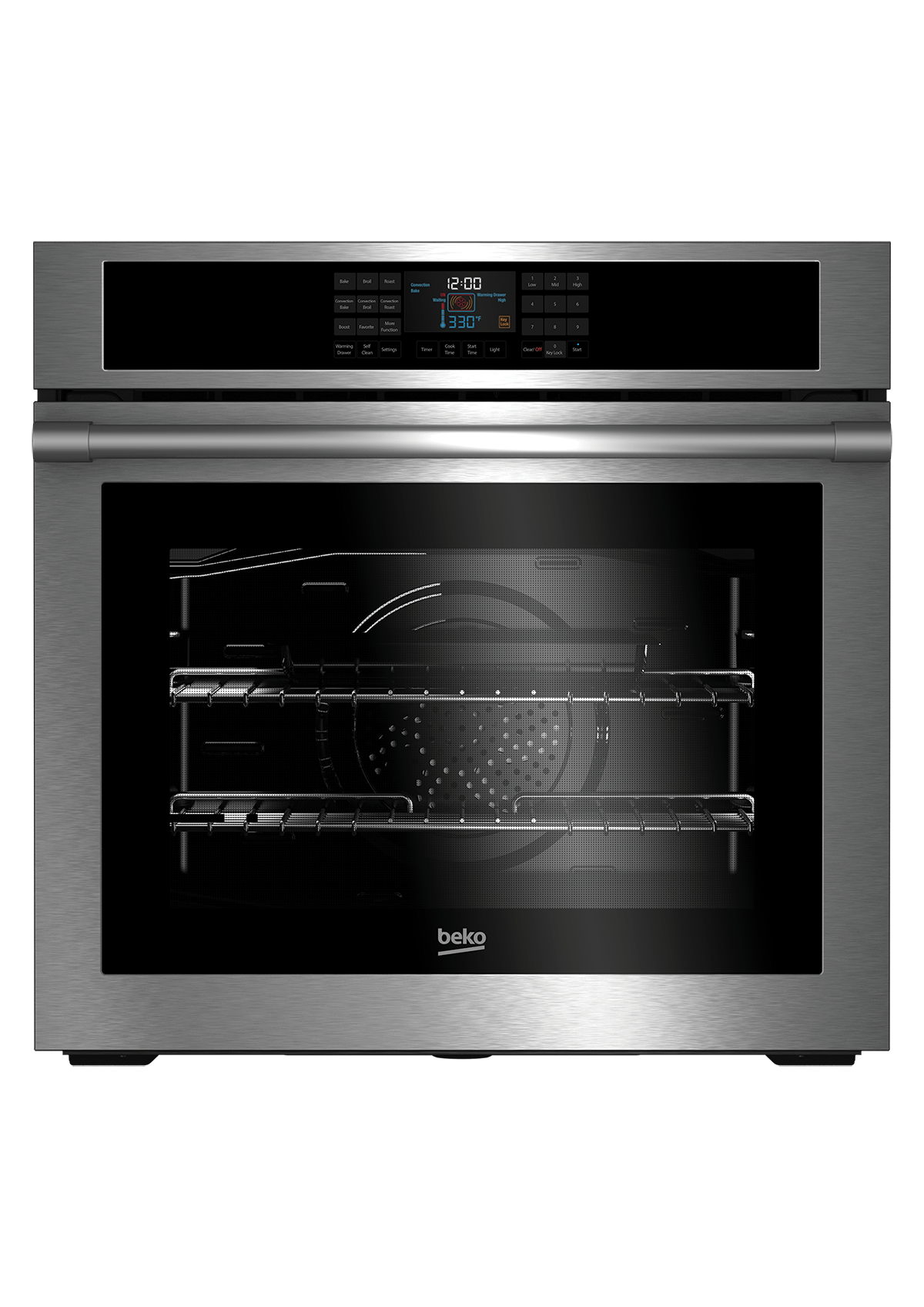 Beko WOS30100SS 30 Stainless Steel Single Wall Oven