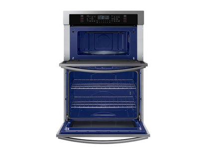 Samsung NQ70T5511DS 30 Smart Electric Wall Oven with Microwave Combination in Stainless Steel