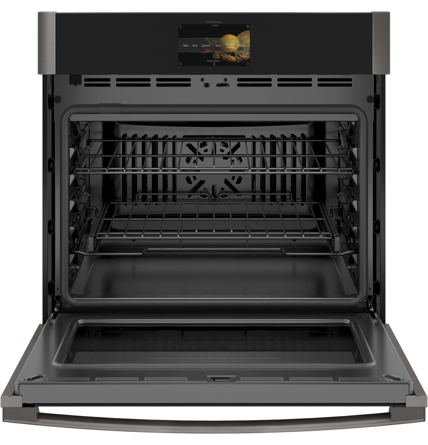PTS7000BNTS GE Profile™ 30 Smart Built-In Convection Single Wall Oven with No Preheat Air Fry and Precision Cooking