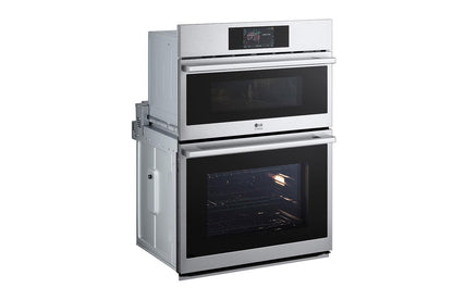 WCES6428F LG STUDIO 1.7/4.7 cu. ft. Combination Double Wall Oven with Air Fry