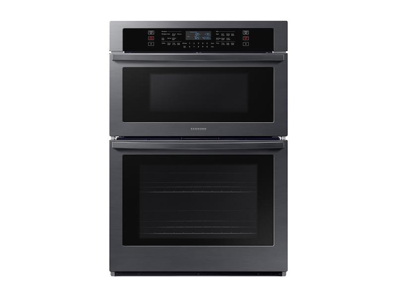 Samsung NQ70T5511DG 30 Microwave Combination Wall Oven with Wi-Fi in Black Stainless Steel