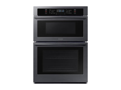 Samsung NQ70T5511DG 30 Microwave Combination Wall Oven with Wi-Fi in Black Stainless Steel