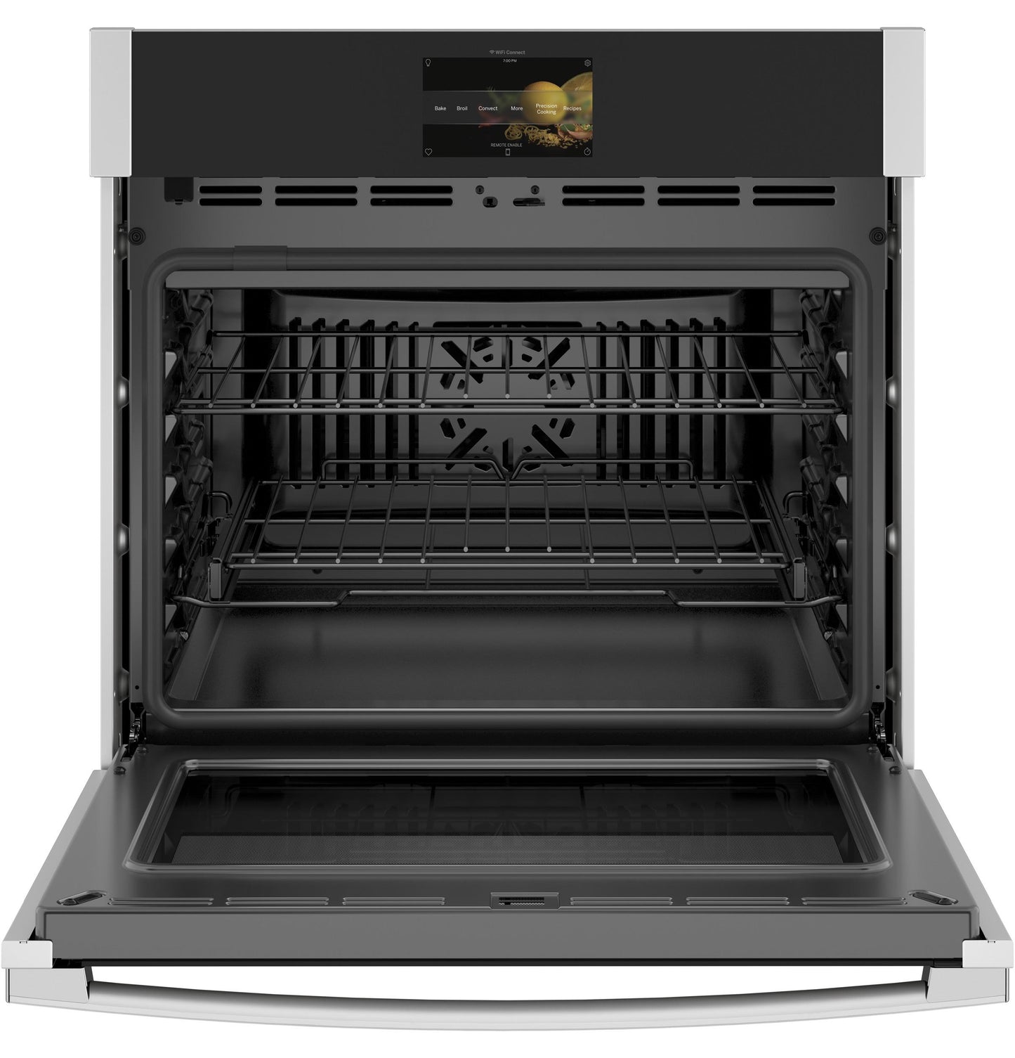 PTS7000SNSS GE Profile™ 30 Smart Built-In Convection Single Wall Oven with No Preheat Air Fry and Precision Cooking