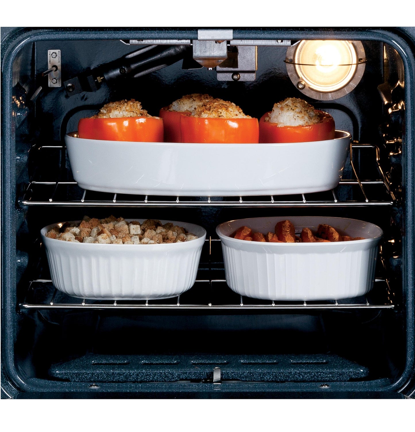 JRP20WJWW GE® 24 Electric Single Self-Cleaning Wall Oven