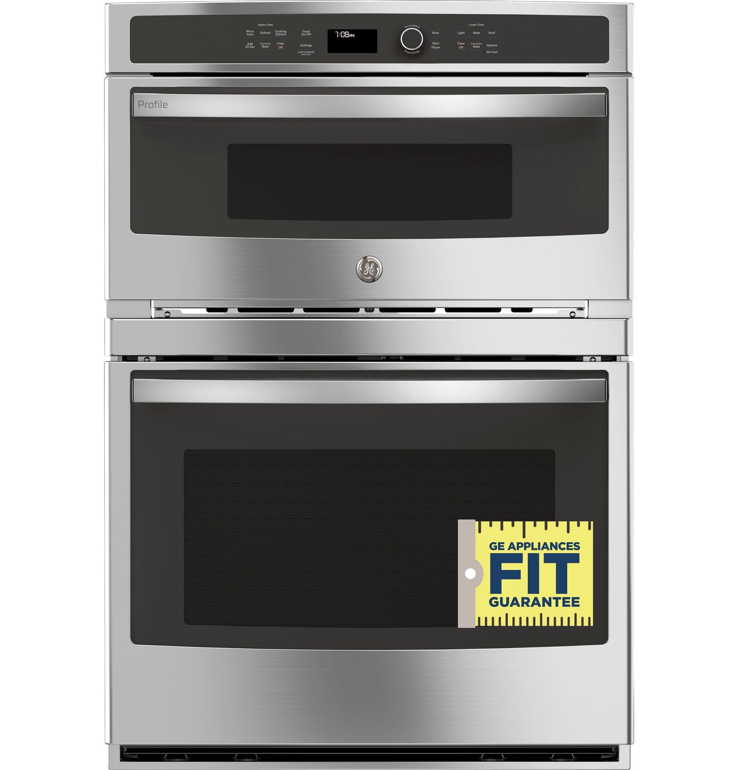 PT7800SHSS GE Profile™ 30 Built-In Combination Convection Microwave/Convection Wall Oven