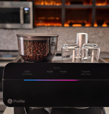 P7CESAS6RBB GE Profile™ Semi Automatic Espresso Machine + Frother