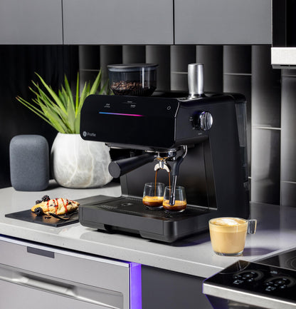P7CESAS6RBB GE Profile™ Semi Automatic Espresso Machine + Frother