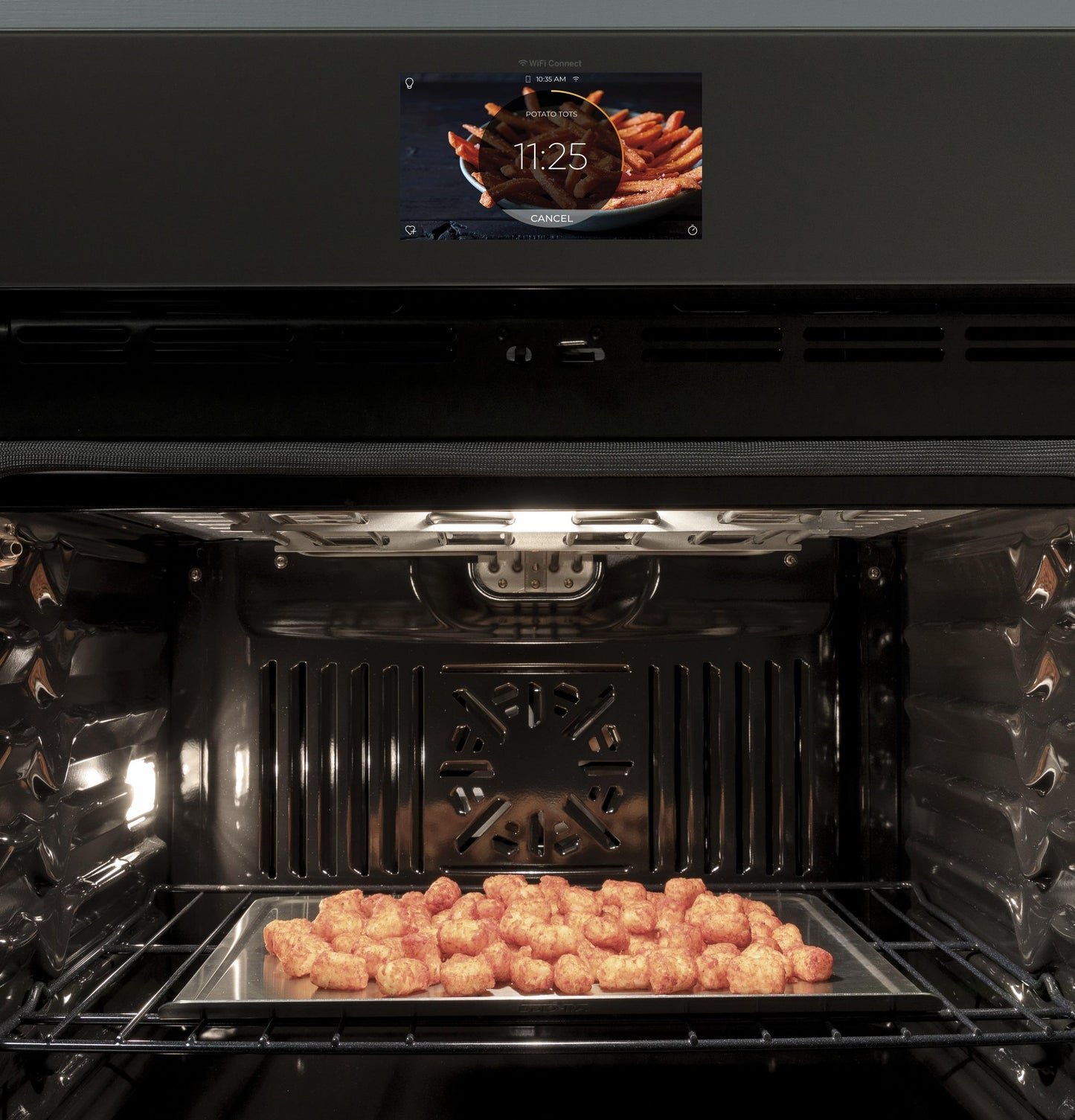 PTS7000BNTS GE Profile™ 30 Smart Built-In Convection Single Wall Oven with No Preheat Air Fry and Precision Cooking