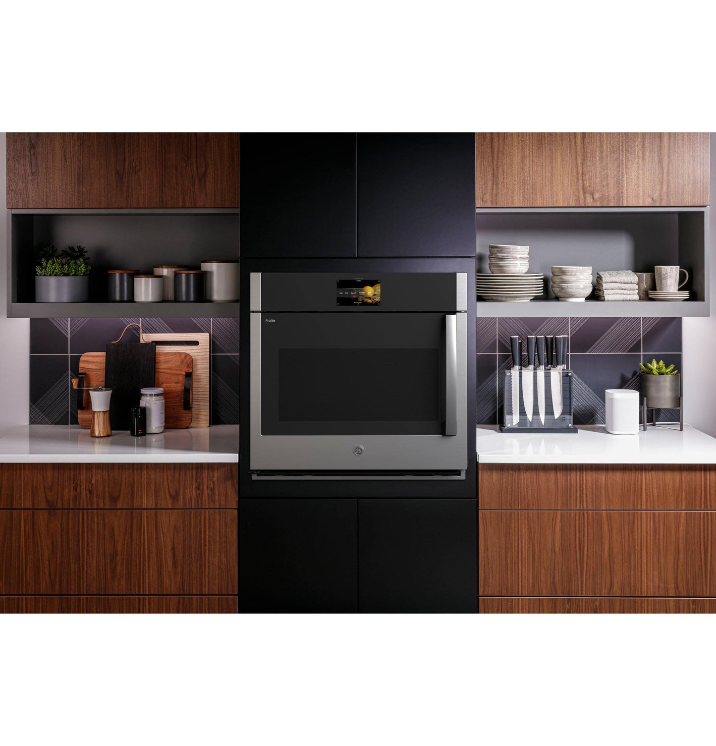 PTS700LSNSS GE Profile™ 30 Smart Built-In Convection Single Wall Oven with Left-Hand Side-Swing Doors