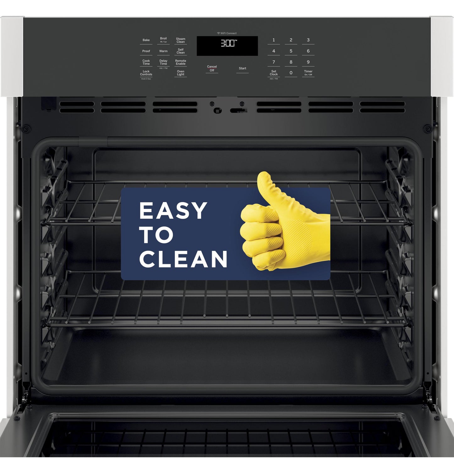 JTS3000SNSS GE® 30 Smart Built-In Self-Clean Single Wall Oven