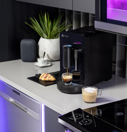 P7CEBBS6RBB GE Profile™ Automatic Espresso Machine + Frother