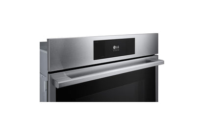 WSES4728F LG STUDIO 4.7 cu. ft. Smart InstaView® Electric Single Built-In Wall Oven with Air Fry & Steam Sous Vide