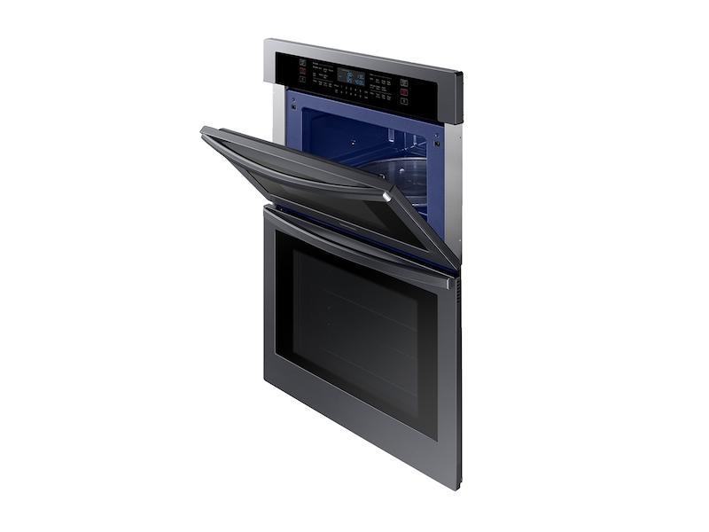 Samsung NQ70T5511DG 30 Microwave Combination Wall Oven with Wi-Fi in Black Stainless Steel