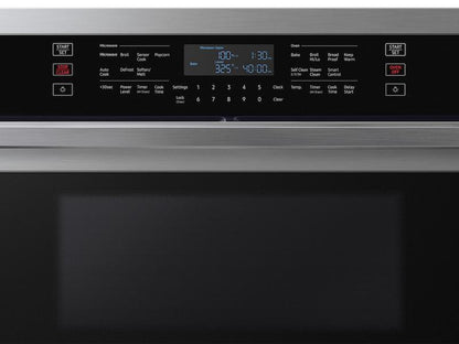 Samsung NQ70T5511DS 30 Smart Electric Wall Oven with Microwave Combination in Stainless Steel