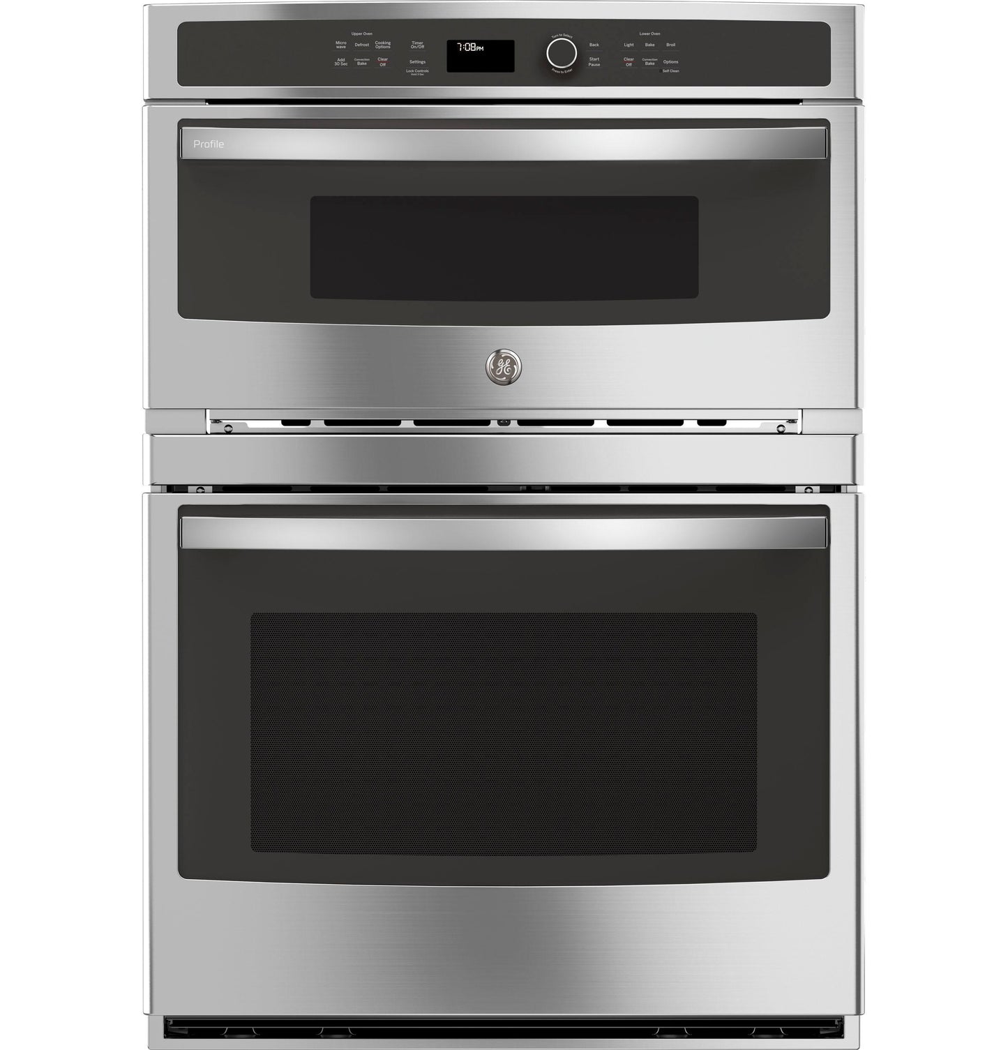 PT7800SHSS GE Profile™ 30 Built-In Combination Convection Microwave/Convection Wall Oven