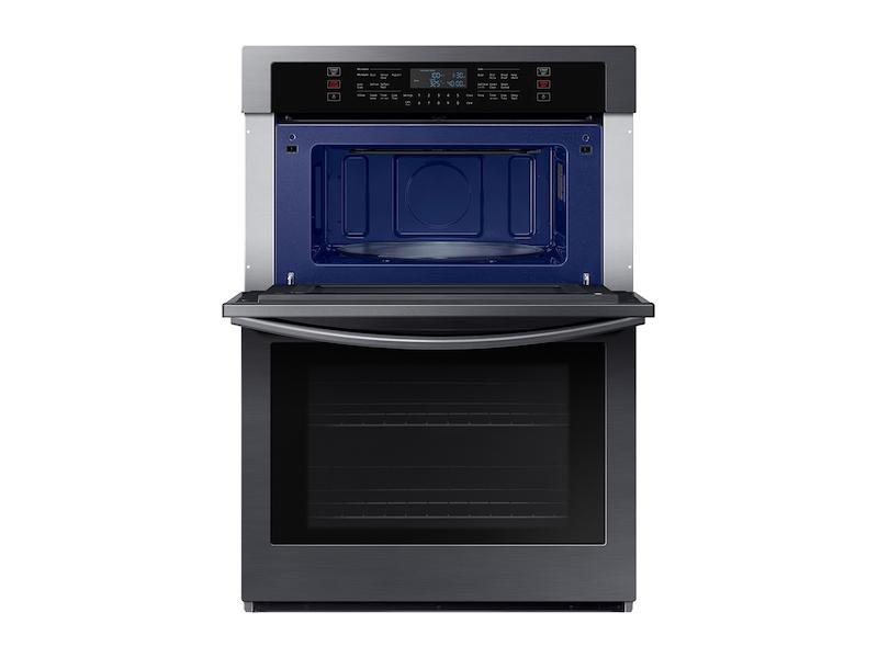 Samsung NQ70T5511DG 30 Microwave Combination Wall Oven with Wi-Fi in Black Stainless Steel