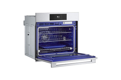 WSES4728F LG STUDIO 4.7 cu. ft. Smart InstaView® Electric Single Built-In Wall Oven with Air Fry & Steam Sous Vide