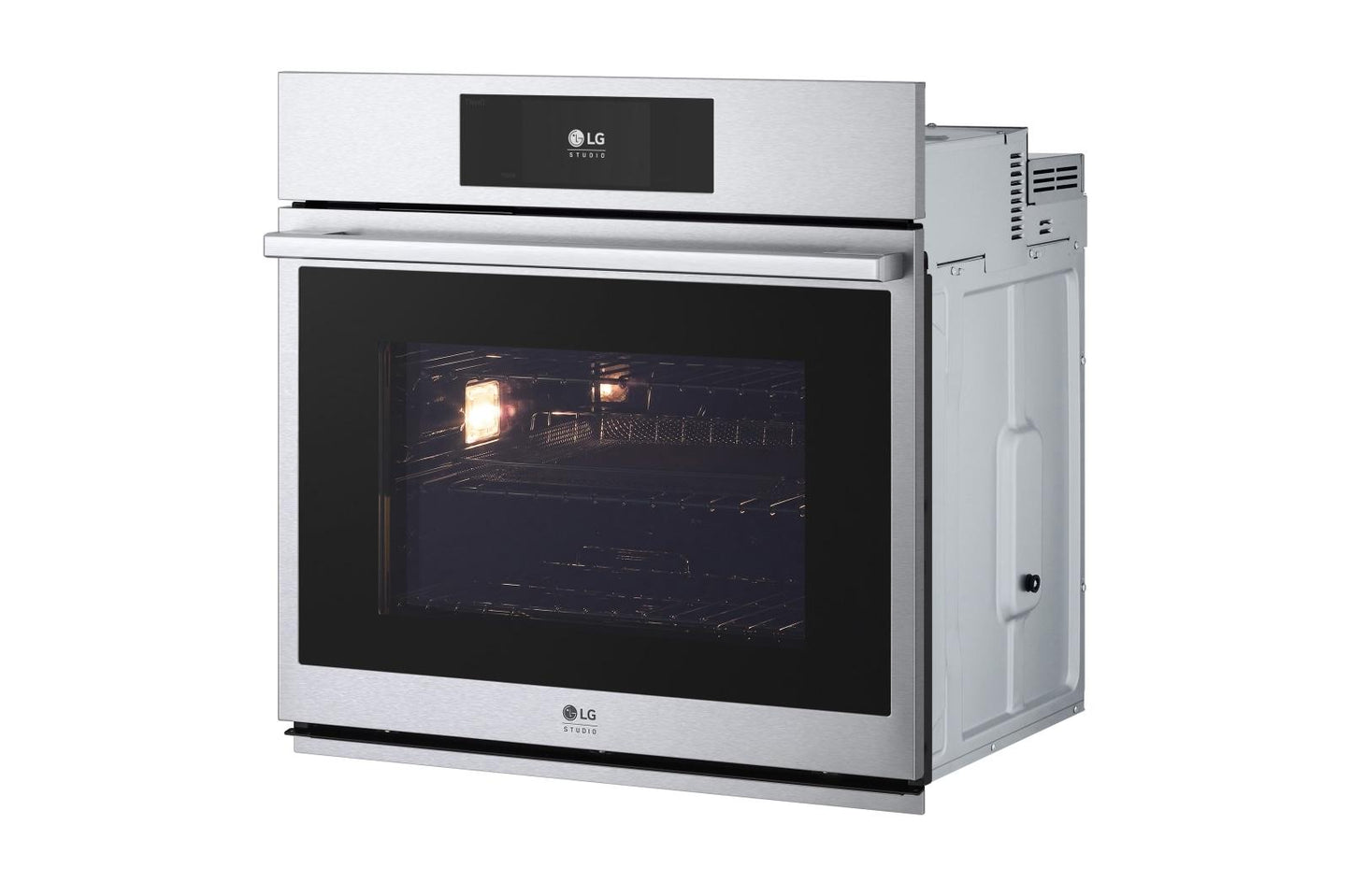 WSES4728F LG STUDIO 4.7 cu. ft. Smart InstaView® Electric Single Built-In Wall Oven with Air Fry & Steam Sous Vide