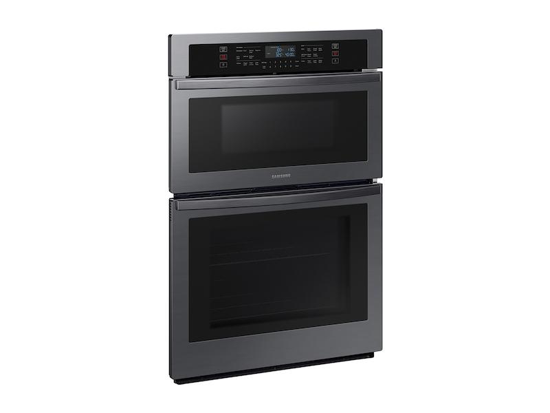 Samsung NQ70T5511DG 30 Microwave Combination Wall Oven with Wi-Fi in Black Stainless Steel