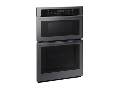 Samsung NQ70T5511DG 30 Microwave Combination Wall Oven with Wi-Fi in Black Stainless Steel