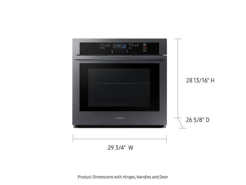 Samsung NV51T5511SG 30 Single Wall Oven in Black Stainless Steel