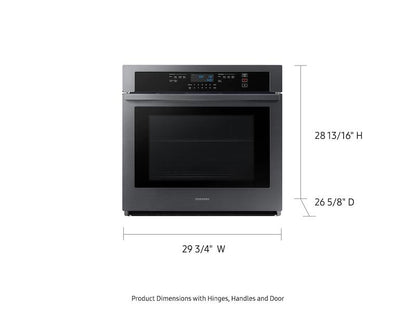 Samsung NV51T5511SG 30 Single Wall Oven in Black Stainless Steel