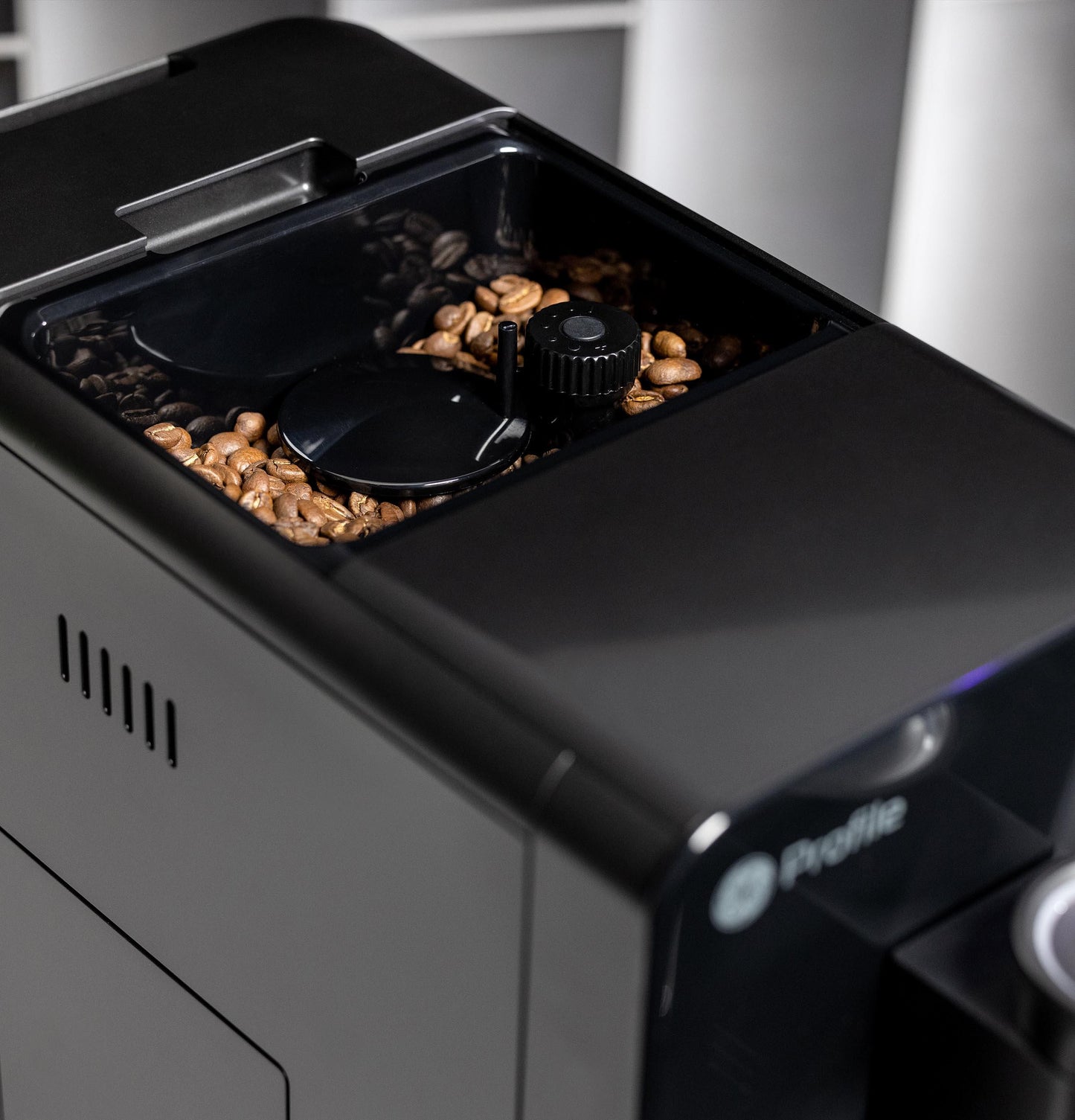 P7CEBBS6RBB GE Profile™ Automatic Espresso Machine + Frother