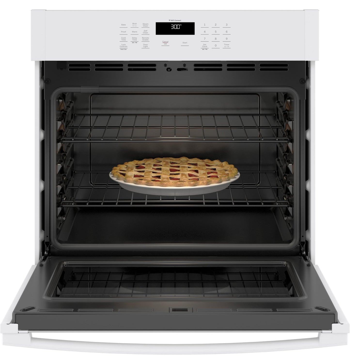 JTS3000DNWW GE® 30 Smart Built-In Self-Clean Single Wall Oven