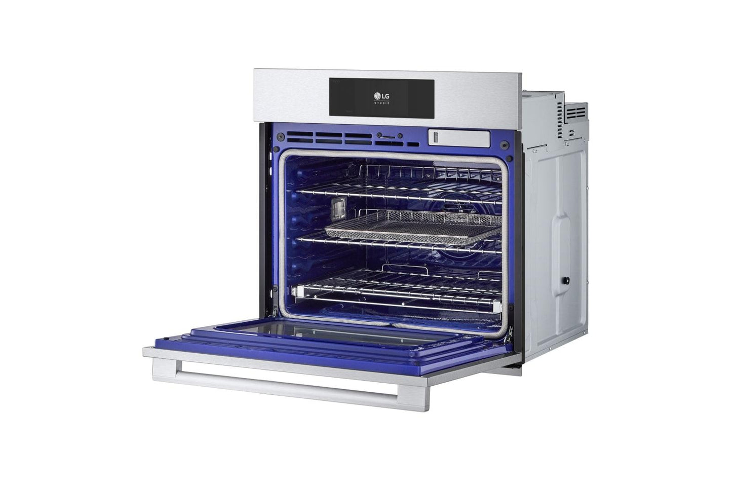 WSES4728F LG STUDIO 4.7 cu. ft. Smart InstaView® Electric Single Built-In Wall Oven with Air Fry & Steam Sous Vide