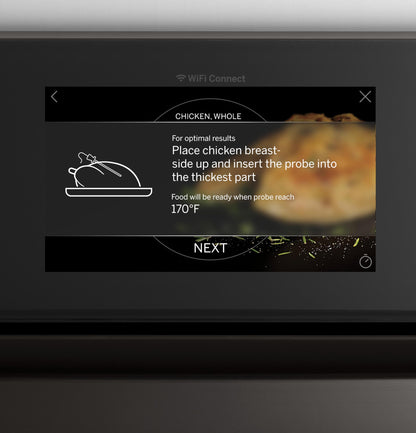 PTS7000SNSS GE Profile™ 30 Smart Built-In Convection Single Wall Oven with No Preheat Air Fry and Precision Cooking